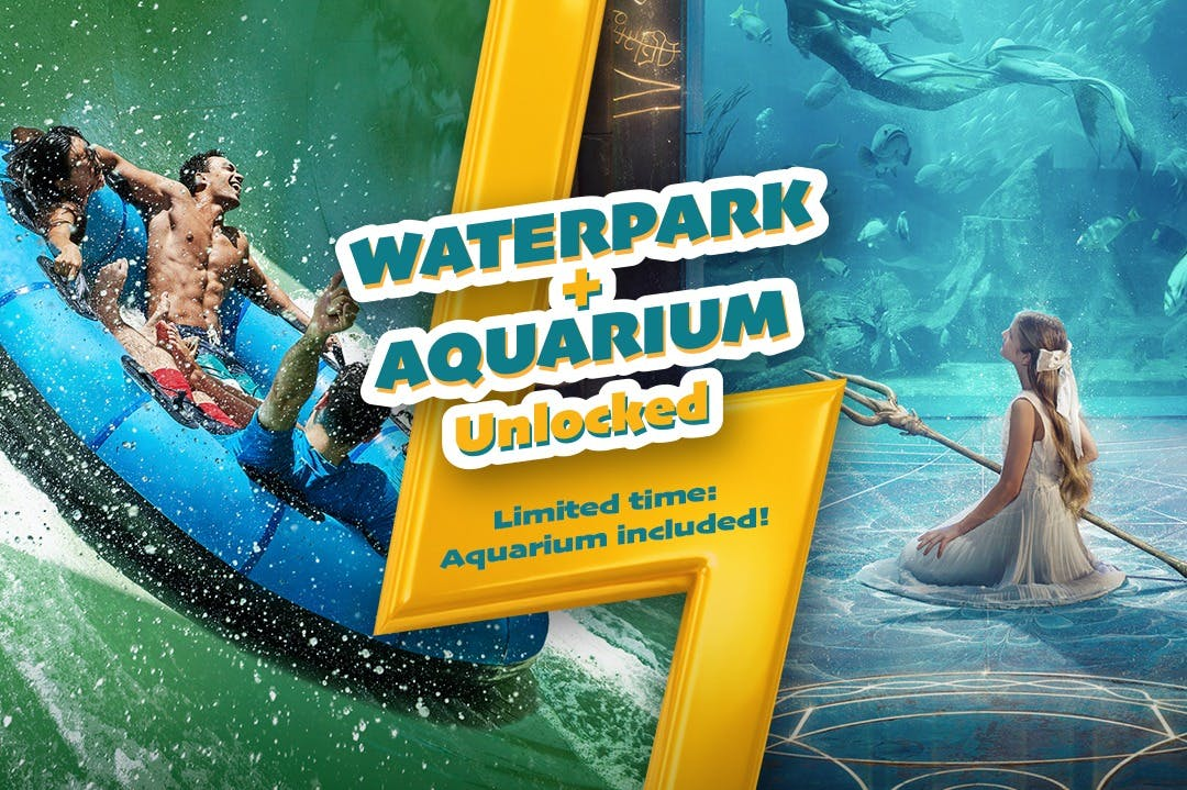 Aquaventure World: Waterpark Day Pass + Lost World Aquarium - Photo 1 of 8